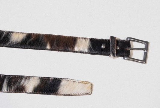 COWHIDE BELT